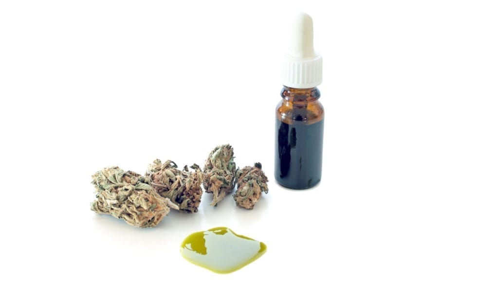 Medical Cannabis ( Marijuana ) oil ready for consumption Cannabidiol ban